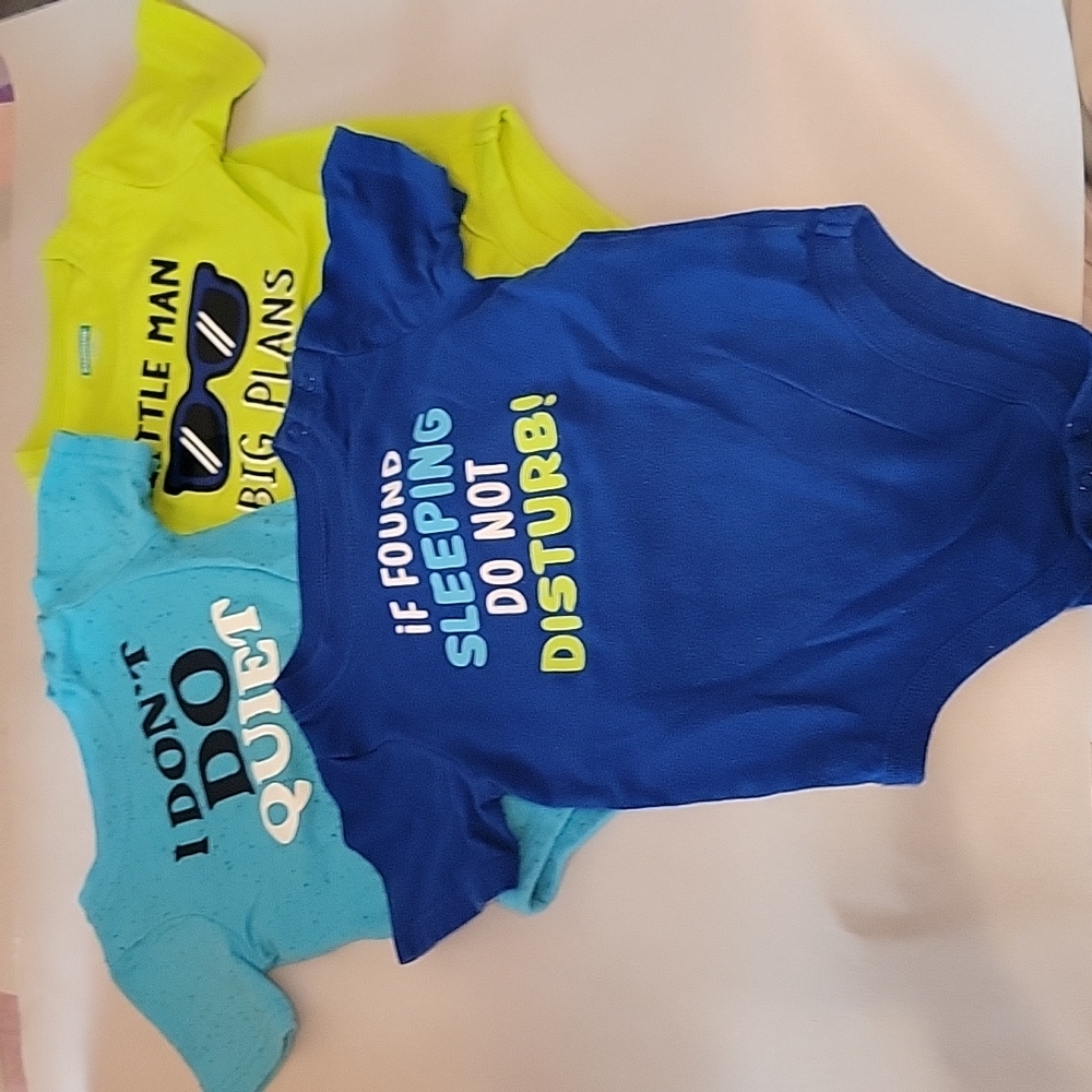 3 Garanimals Onesies